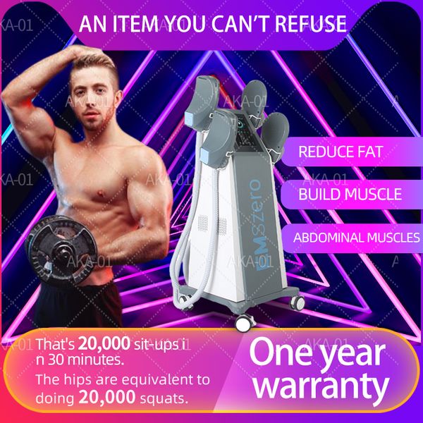 

2023 rf ems neo body sculpting stimulator 13 tesla body sliming shaping muscle building emszero stimulation fat burner machine