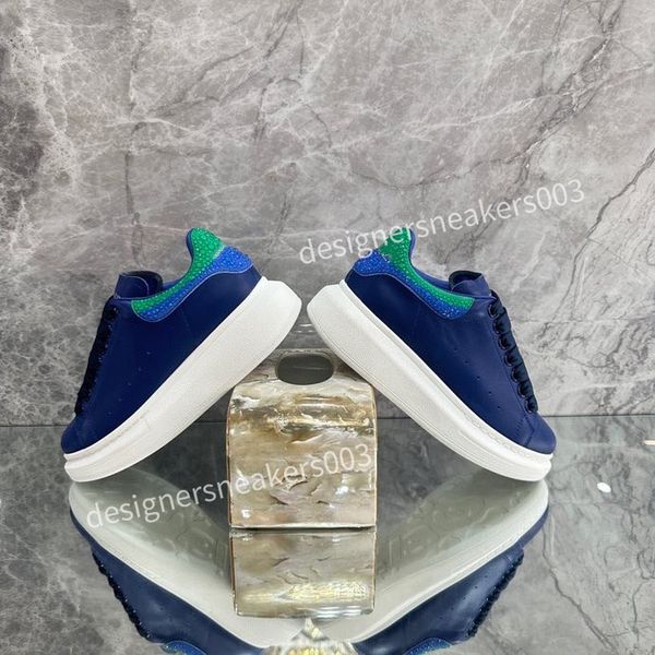 

womens shoes suede sneaker fashion womens shoes gold silver platform trainers calfskin leather runner shoes2023, Black