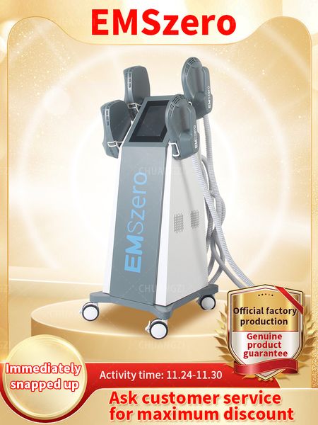 

14tesla electromagnetic shaping machine emszero muscle stimulator fat remover