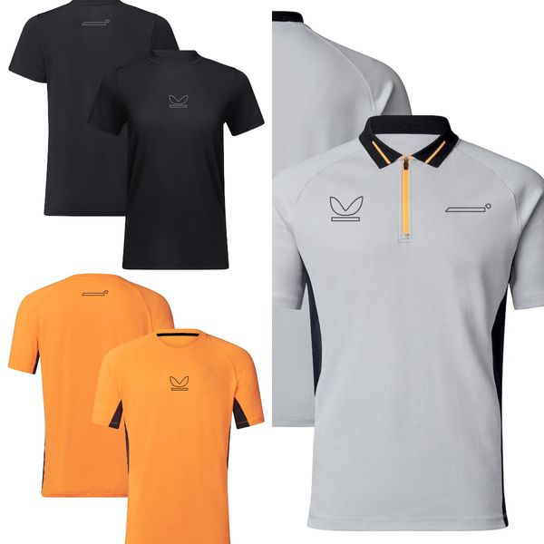 

2023 f1 team polo shirt formula 1 logo racing t-shirt jersey summer motorsport bystander t-shirts men's women's oversized t-shirt