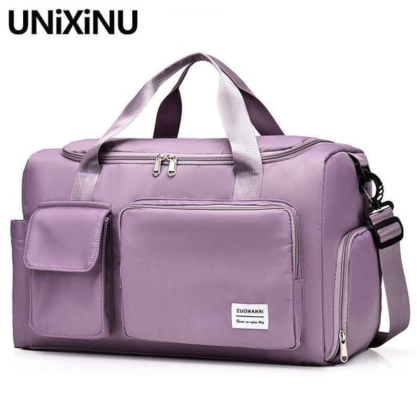 

duffel bags unixinu carry on travel duffle bag shoulder weekender overnight bags with shoe compartment sports gym tote bags for women j23032