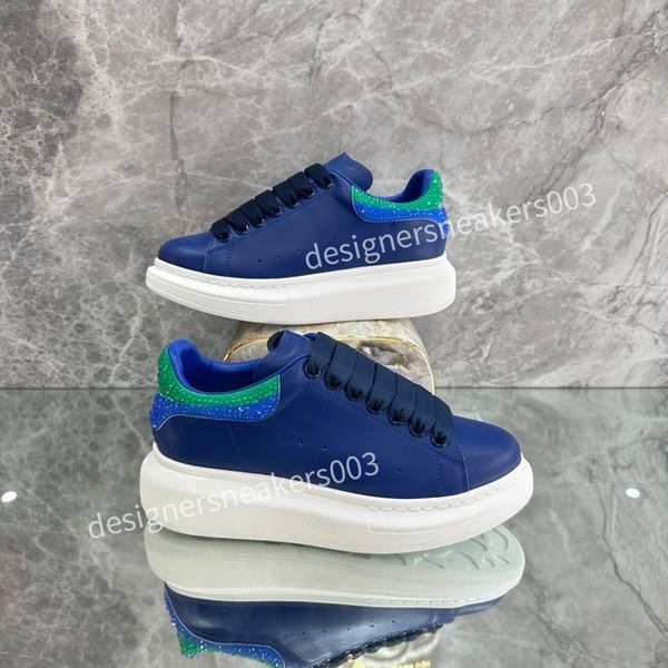 

womens shoes suede sneaker fashion women shoes gold silver platform trainers calfskin leather runner shoes2023, Black