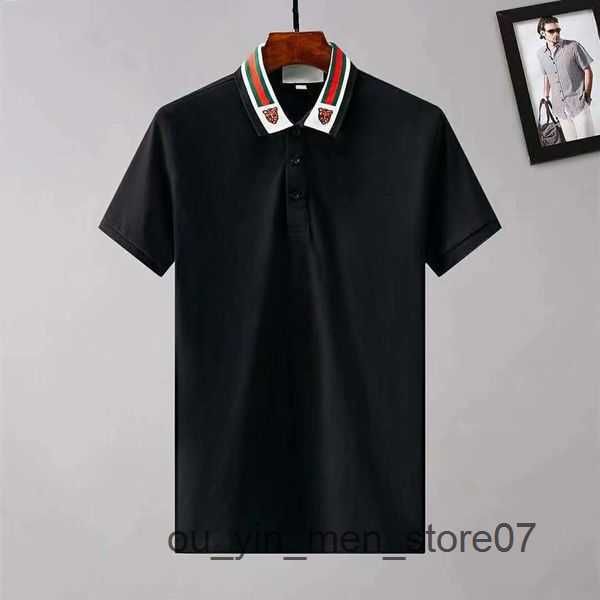 

men's t-shirts summer t-shirts polos short sleeve loose polo men causal designer for man clothing 9a5mu, White;black