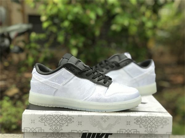 

shoes &sandals 2023 authentic clot x fragment dunks low sports sneakers fn0315-110 size us4-13