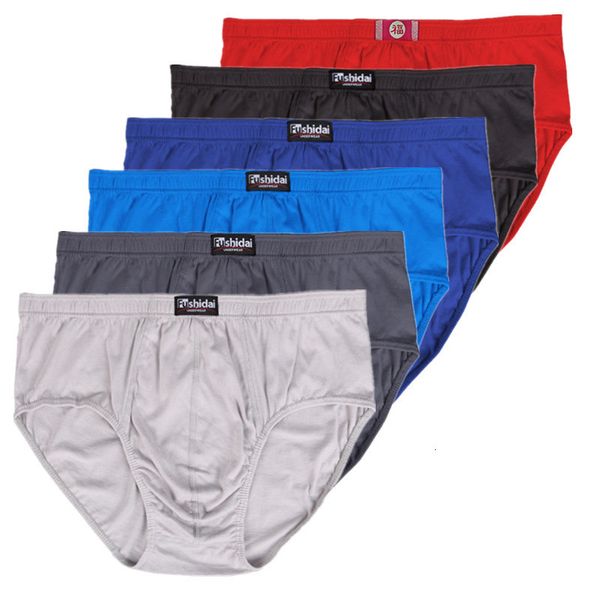 

underpants 6 pcs big size briefs large underwear for men underpants cotton breathable boys panties undies male shorts knickers 6xl 7xl 8xl 2, Black;white