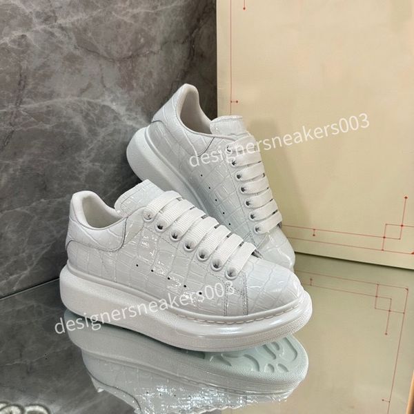 

2023new womens shoes suede sneaker fashion women shoe gold silver platform trainers calfskin leather runner trainer, Black