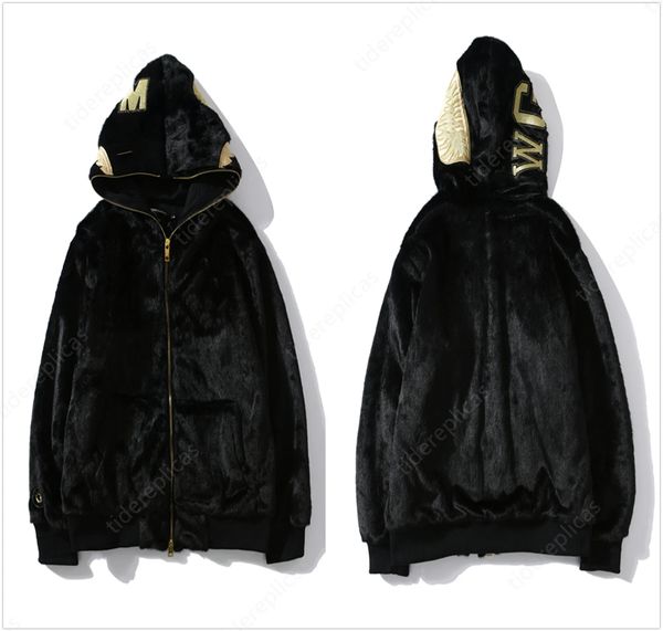 

men jacket designer coat windbreak varsity arc bomber jackets embroidered letters edition red edge stand collar shark flight suit couple sta, Black;brown