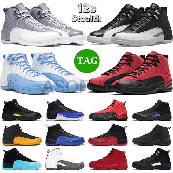 

designer shoes og jumpman 12 stealth men basketball shoes 12s black taxi hyper royal playoffs reverse flu game gamma blue mens trainers spor