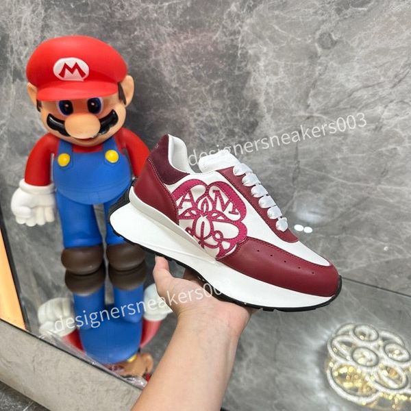 

2023new designer casual shoes mens women daddy sneaker lady luxurys runner trainers multicolor platform shoes, Black
