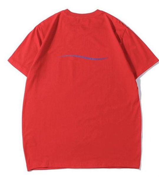 

2023 men's new t-shirts men's t-shirts high street t-shirts russian letter print short sleeve t-shirt men's and women's, White;black