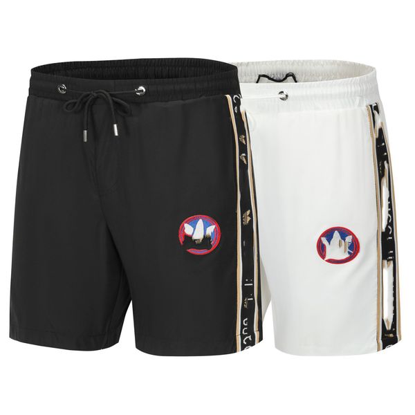 

2023 mens womens designers shorts summer fashion streetwears clothing quick drying swimwear pants printing casual running sports short pants, White;black