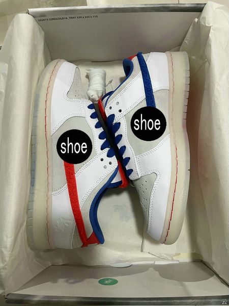 

retro sports shoes 2023 new 1 sb low year of the rabbit men/women/kids basketball shoes 1s white blue red casual lifestyle shoe youth gs big
