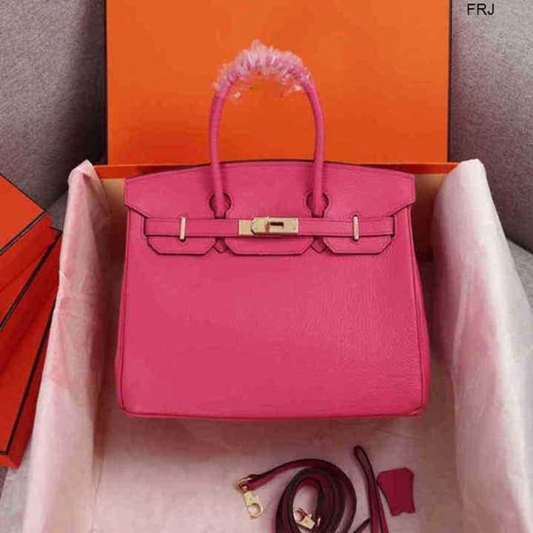 

designer bags birkin handbags luxurys 2023 ladies handbag leather golden mouth platinum tote bag size 2535cm 5zjp have logo frj