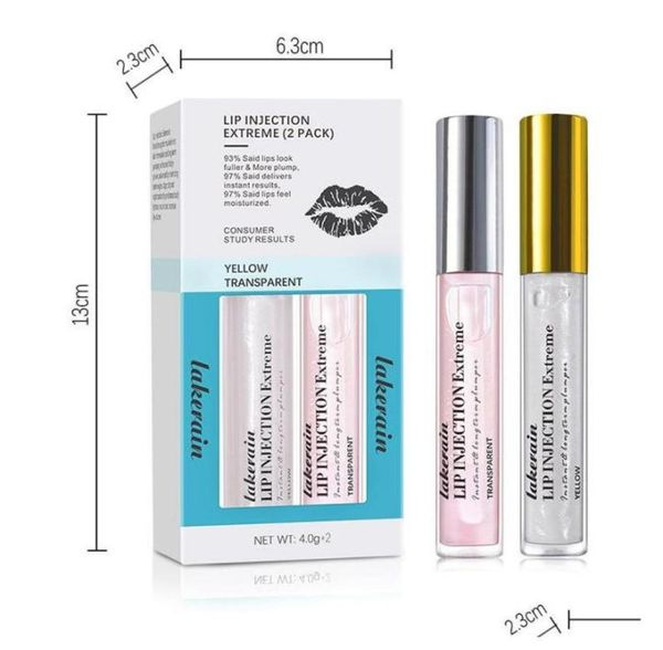 

lip plumper clear hydrating liquid transparent lips longlasting extreme plum glossy lipgloss 4g drop delivery health beauty makeup7367488, Red;pink