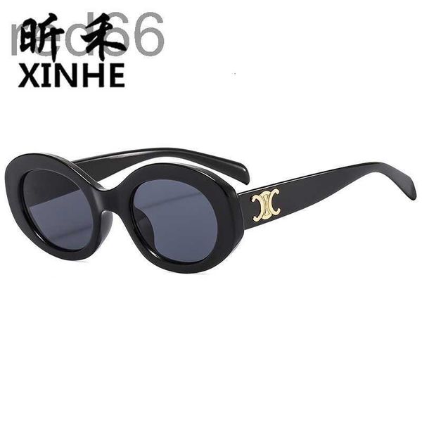 

sunglasses designer new fashion men and women round frame street sunglasses triumphal arch glasses pc 5qh4, White;black