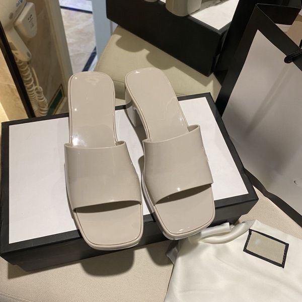 

luxury beach shoes summer female skateboard shoes jelly slippers sandals transparent pvc rubber crystal sandals shoes thick-soled flip-flops, Black