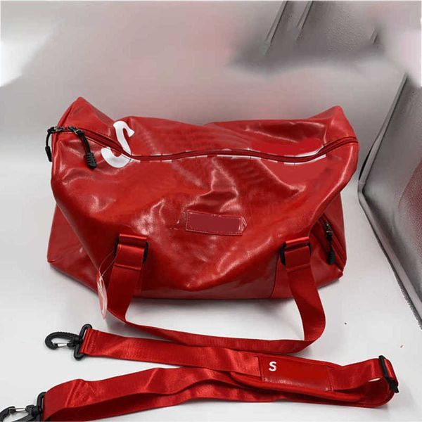

super luxury duffle bags men's and women's large capacity travel bag diagonal cross designer luggage yoga storage handbag 220707
