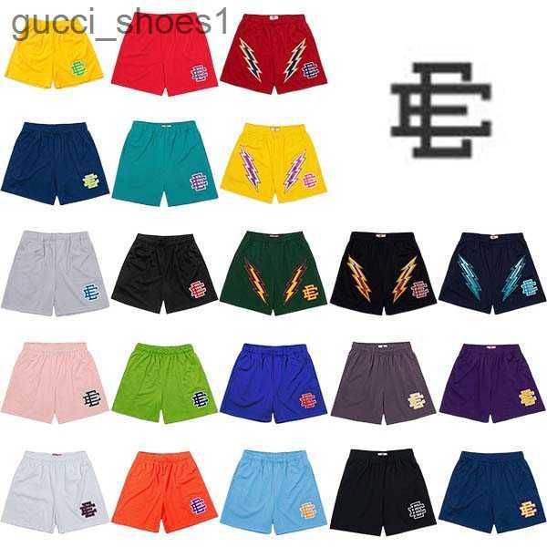

eric emanuel classic sport shorts plus size men and women 20 colors eric-emanuel mesh breathable basketball short beach pants wholesale size, White;black