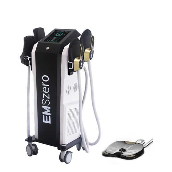 

professional home beauty instrument high intensity focused electromagnetic ems body sculpting slim machine muscle building 4 handles emslim