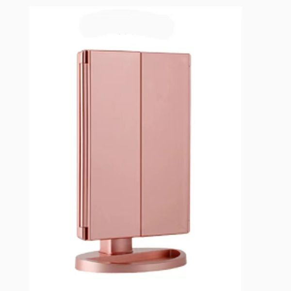 

led compact mirrors touch screen flexible magnifying cosmetic usb