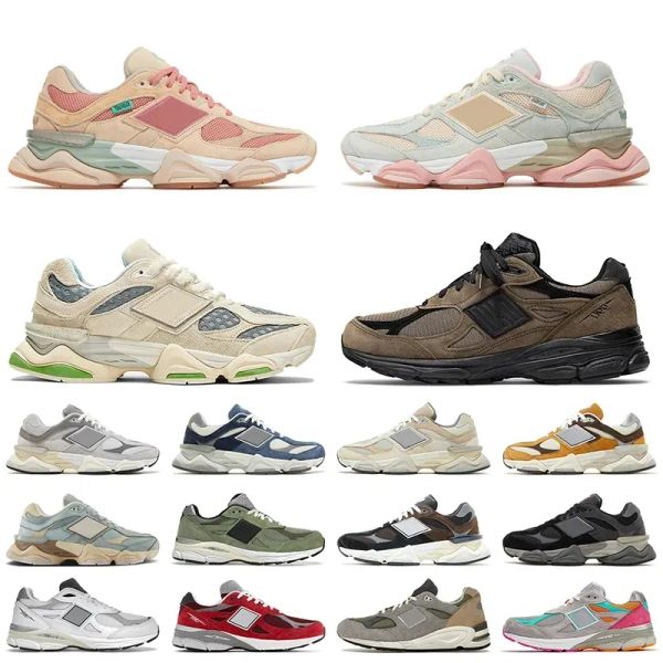 

shipping 9060 athletic runners sneakers running shoes 990 v3 for mens women rain cloud grey sea salt black nb 990v3 jjjjound navy joe shoe