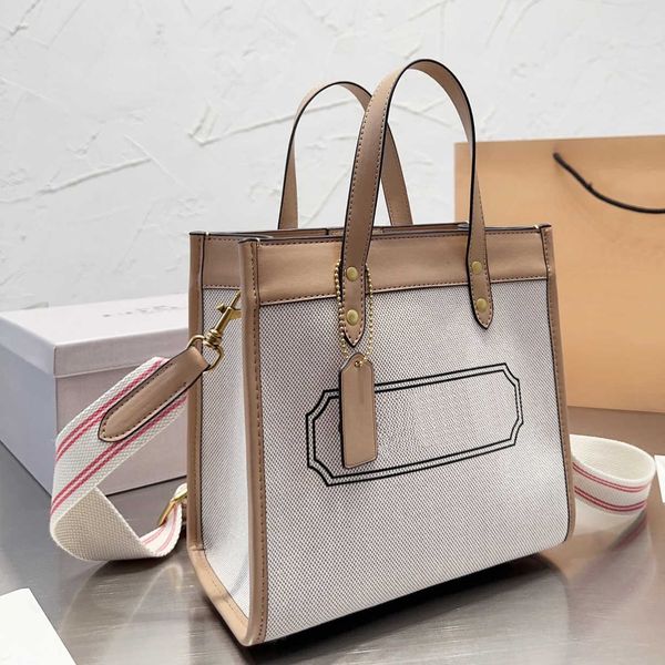 

classic designer bag 4 color tote bag coabag letter women luxurys handbag fashion shopping bags solid color purse