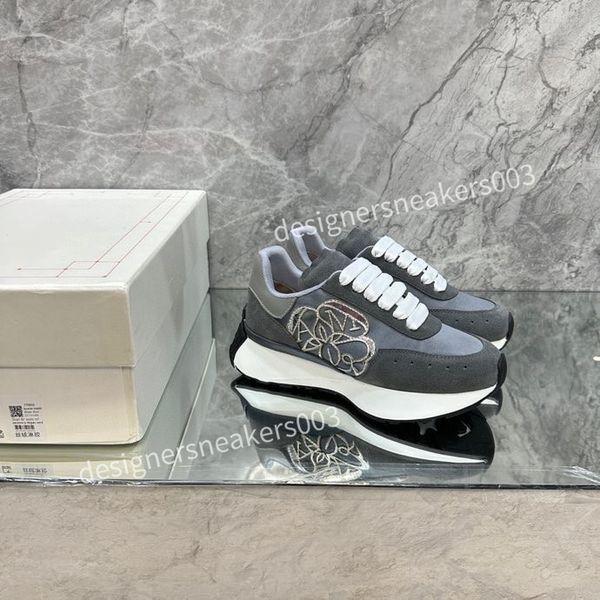 

2023r sneakers casual shoes men women daddy sneaker lady luxurys runner trainers multicolor platform shoes, Black