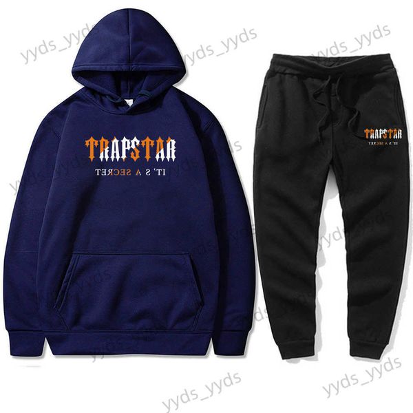 

men's tracksuits fall fashion couple sports casual set trapstar men's and women's large sweater t230327, Gray