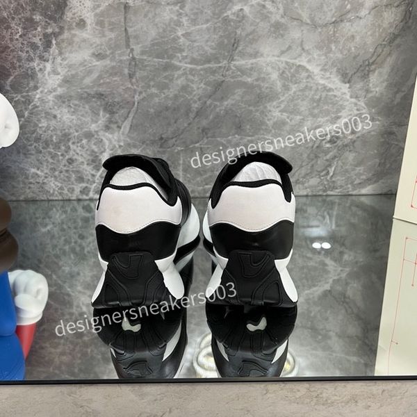 

2023new mens casual shoes vintage platform trainers denim monograms shoes rubber canvas leather sneaker fashion casual shoes sports shoes, Black