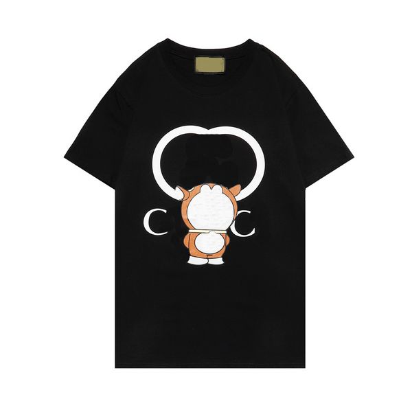

summer designer mens t-shirts embroidery apparel clothing men tshirt shirts tee round neck spring high loose trend short sleeve male clothin, White;black