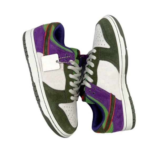 

2023 new arrival dnks skates shoes wholesale outdoor-indoor duks green purple black white men women streetwear designer skateboard sneakers