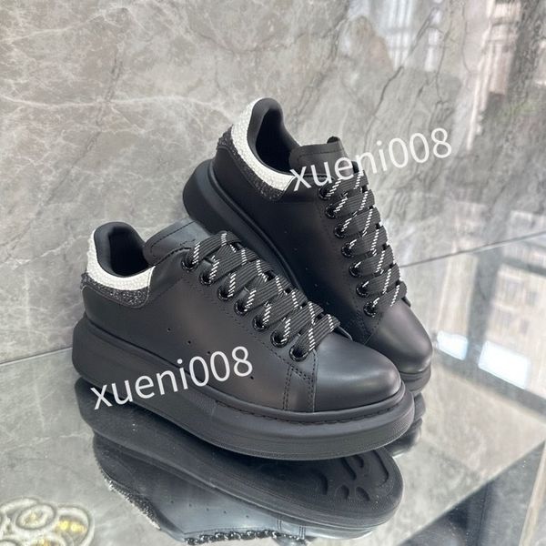 

2023new designer sneakers casual shoes reflective shoes suede leather trainers all-match stylist sneaker leisure shoes platform lace-up prin, Red;white