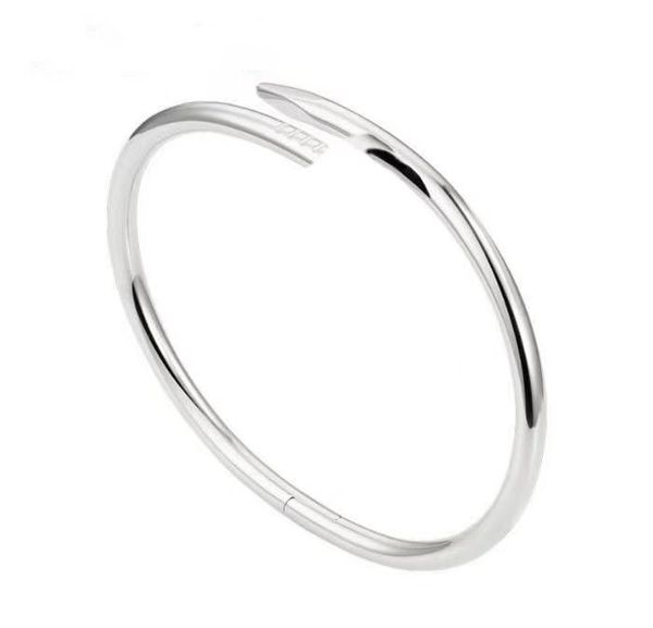 

luxury Classic nail bracelet designer bracelet Fashion unisex cuff bracelet gold jewelry Valentine's Day gift High quality Cz brand jewellery Christmas gifts
