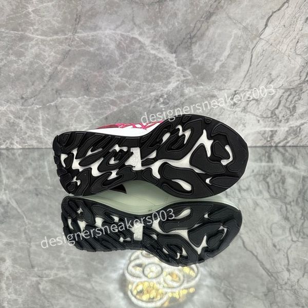 

new men designer casual shoes mens women daddy sneaker lady luxurys runner trainers multicolor platform shoes, Black