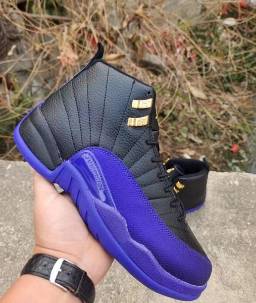 

shoes 12 field purple white 12s black/field purple-taxi outdoor sneakers size us 7-13 dv6989-100 cherry varsity red