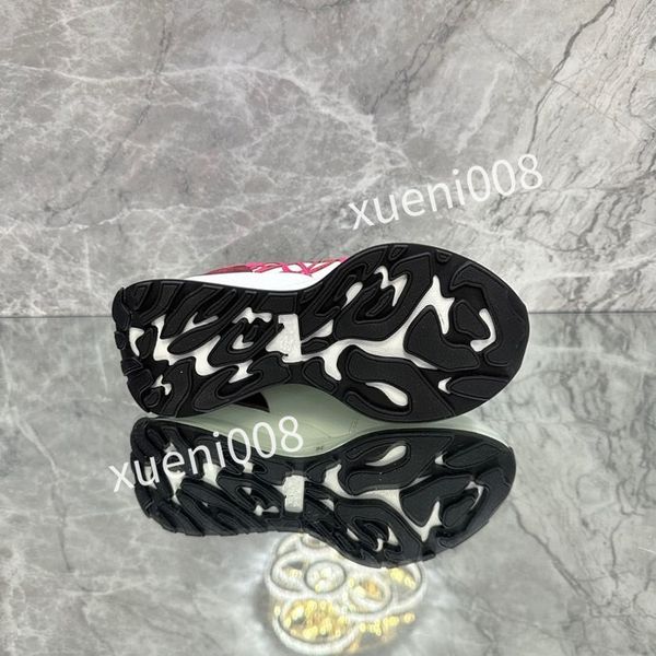 

2023new designer mens women shoe strawberry wave mouth tiger web print vintage trainer man womans variety of styles, Red;white