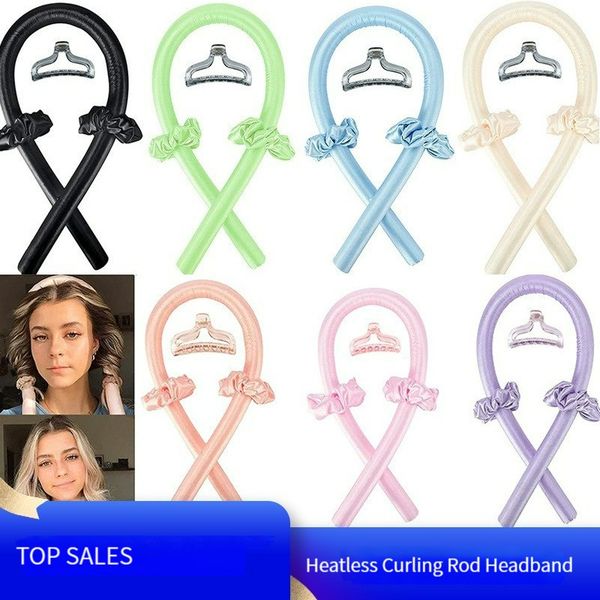 

hair pins lazybones sleep foam curling big wave curling, Black;brown