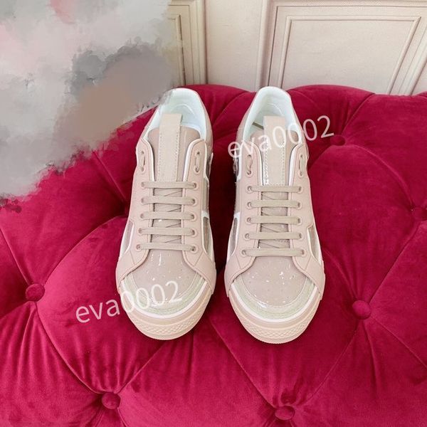 

2023 quality canvas sneakers men's twill ladies shoelace shoes men sneakerss technical leather designer low-sd221004, Black