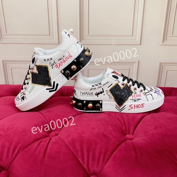 

new luxury designers shoes men women sneakers leather cotton causal shoe sd221004, Black