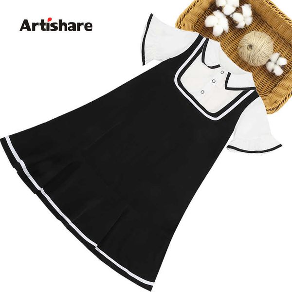 

girl's dresses summer dresses for girls patchwork dress kids child dress casual style clothes for girls 6 8 10 12 14 p230327, Red;yellow