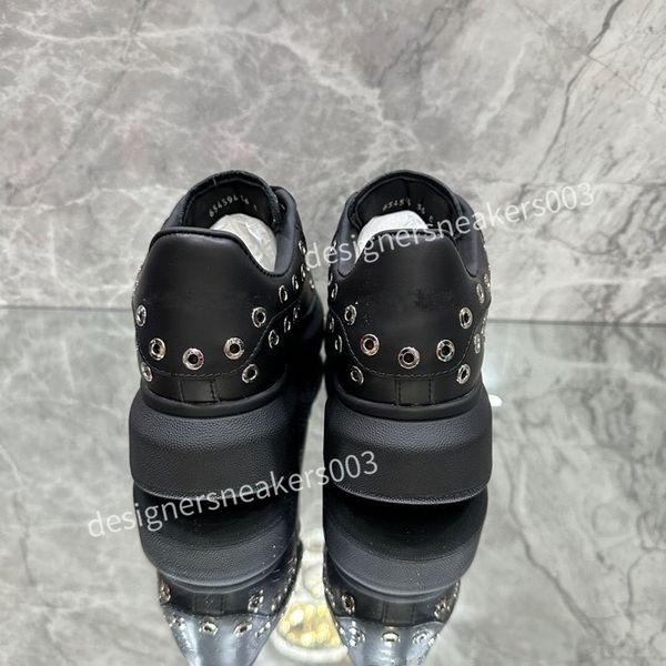 

2023new designer casual shoes men women daddy sneaker lady runner trainers multicolor platform shoes platform lace-up print sneaker, Black