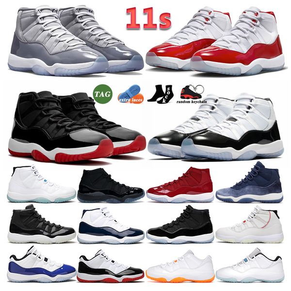 

2023 jumpman outdoor shoes retro 11 cherry 11s cool grey j11 11s bred midnight navy velvet concord cap and gown space jam gamma blue unc tra