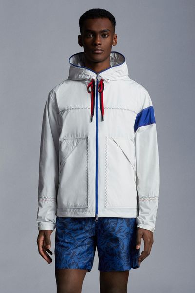 

moncler contrast color hooded men jacket new design windbreaker coat transportation jackets men spring summer casual coats, Black;brown