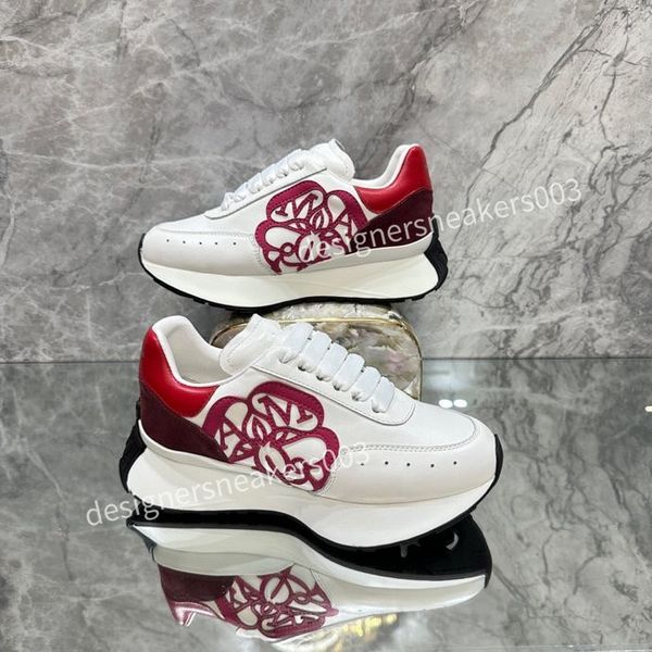 

new men designer casual shoes mens women daddy sneaker lady luxurys runner trainers multicolor platform shoes2023, Black