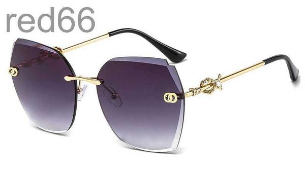 

sunglasses designer new fashion women's elegant bow tied diamond trimmed frameless glasses 4jap, White;black