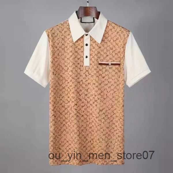

men's t-shirts summer t-shirts polos short sleeve loose polo men causal designer for man clothing 4y2yh, White;black