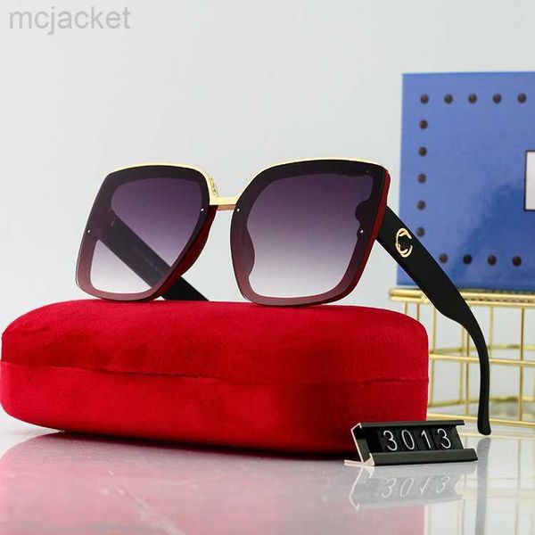 

23ss designer ggs fashion sunglasses g female voice ins glasses box live screen tiktok etc., White;black