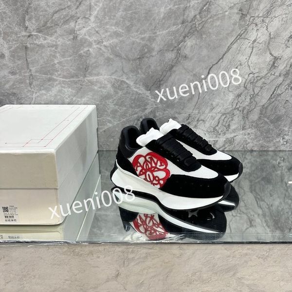 

casual shoes designer men women shoe strawberry wave mouth tiger web print vintage trainer man woman variety of styles2023, Red;white