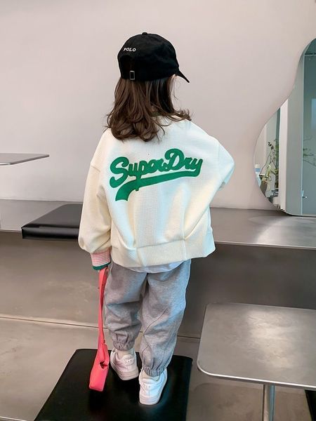 

jackets spring autumn girl sport jacket kids green baseball coat children school uniform jackets girl outerwear teenage clothing 3-14 y 2303, Blue;gray