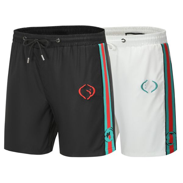 

2023 mens womens designers shorts summer fashion streetwears clothing quick drying swimwear pants printing casual running sports short pants, White;black